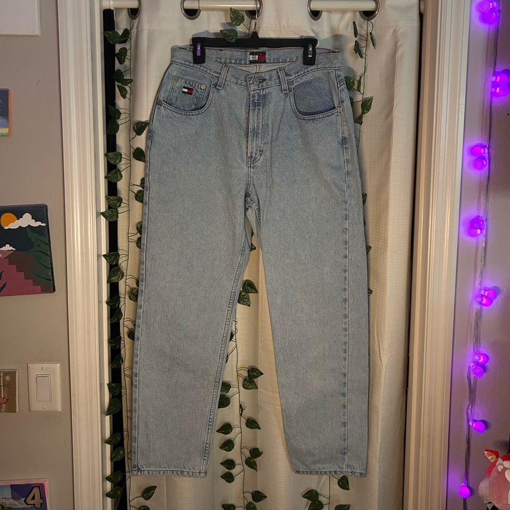 wide-leg Tommy Hilfiger jeans